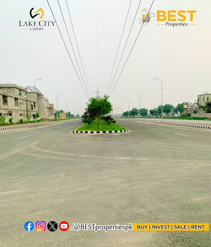 10 Marla Posession Plot Near Ring Road Prime Location - Block M-3 Extension in Lake City Lahore 5