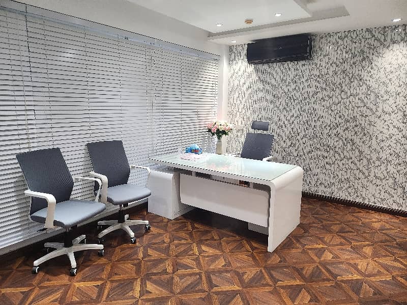 8 MARLA FULLY FURNISHED OFFICE FOR RENT 9