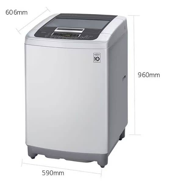 13kg | Top Load Washing Machine | Smart Inverter Motor | LG-T1369NEHTF 0