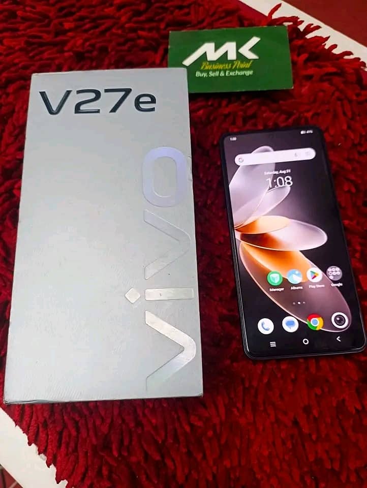 vivo v27e 8/256 complete saman all ok 0