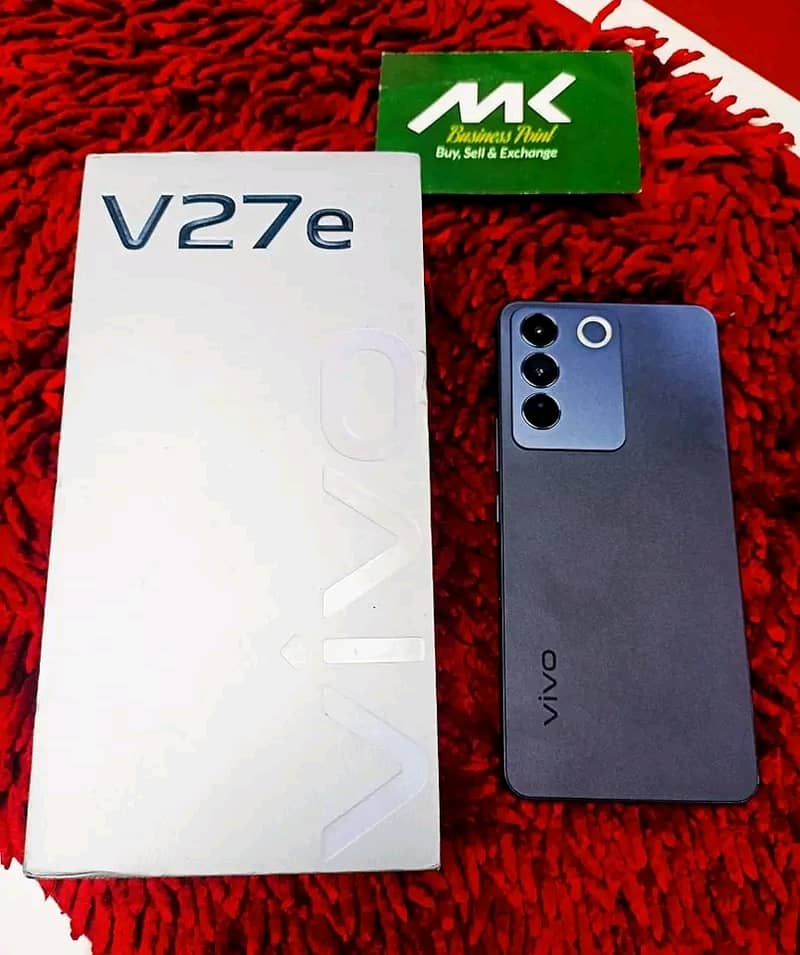 vivo v27e 8/256 complete saman all ok 1