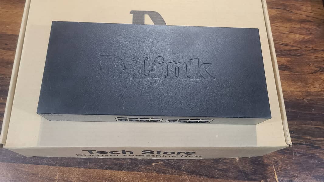 D-Link DGS-1016D Gigabit Ethernet DesktopSwitch unmanage (Branded use) 6