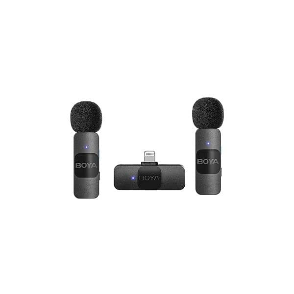 BOYA Wireless Lavaliere Dual Microphone BY-V20 for sale 0