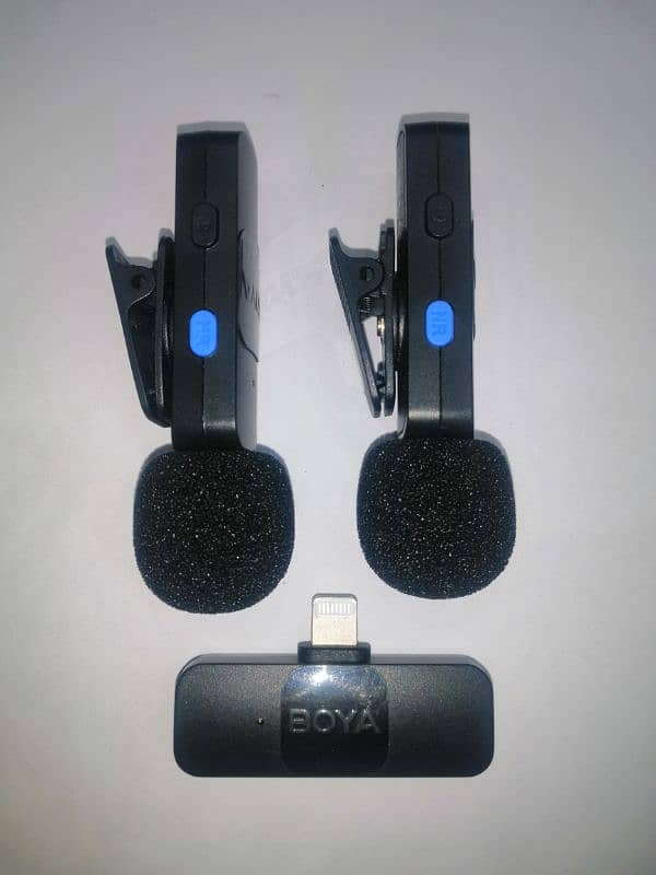 BOYA Wireless Lavaliere Dual Microphone BY-V20 for sale 1