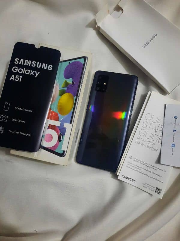 Samsung A51 6/128 condition new jsie PTA Aprovied 13