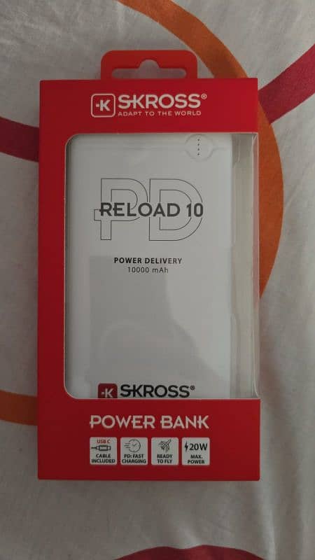 SKROSS Power Bank | Reload 10 | PD 1