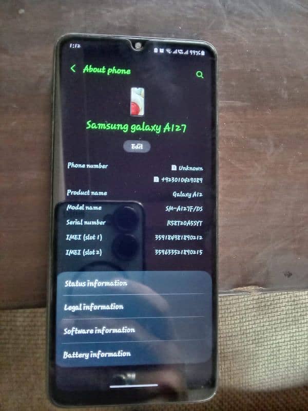 SAMSUNG GALAXY A12 4/64 6