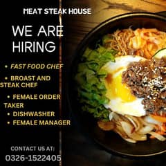 Restaurant Staff | Urgent Hiring| Jobs | Female Manager