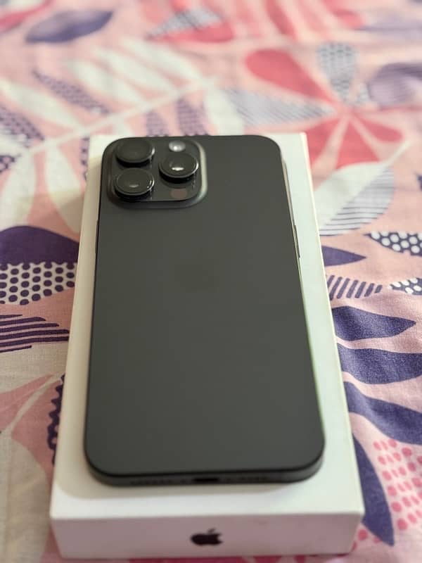 Iphone 15 pro max pta approved with box 1