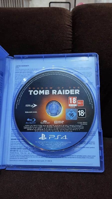 PS4 SHADOW OF TOMB RAIDER 1