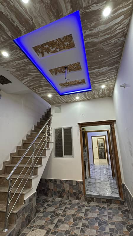 2.5 Marla Brand New Sapinish Double Story House Urgent For Sale Prime Locaiton Near Sha Fareed Chowk in sabzazar 0