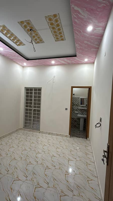 2.5 Marla Brand New Sapinish Double Story House Urgent For Sale Prime Locaiton Near Sha Fareed Chowk in sabzazar 8