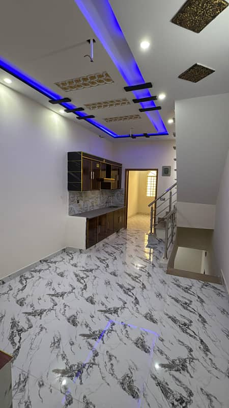 2.5 Marla Brand New Sapinish Double Story House Urgent For Sale Prime Locaiton Near Sha Fareed Chowk in sabzazar 13