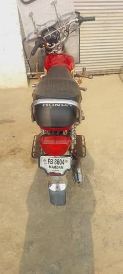 Honda cd70 2013 mardan number