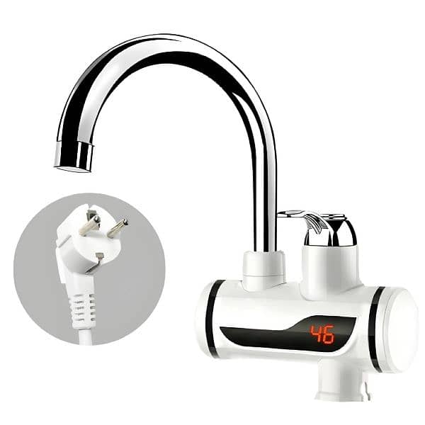 Instant Tankless Electric Hot Water Heater Faucet with LED 0