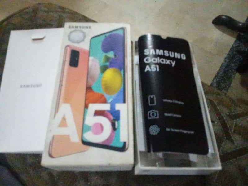 Samsung Galaxy A51 6 128 Official pta approved with box and charger 1