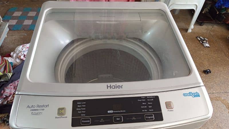 Fully Automatic Washing Machine HWM90-1789 with Advanced Technology* 7