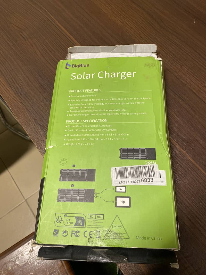 Phone charger Solar powered 3