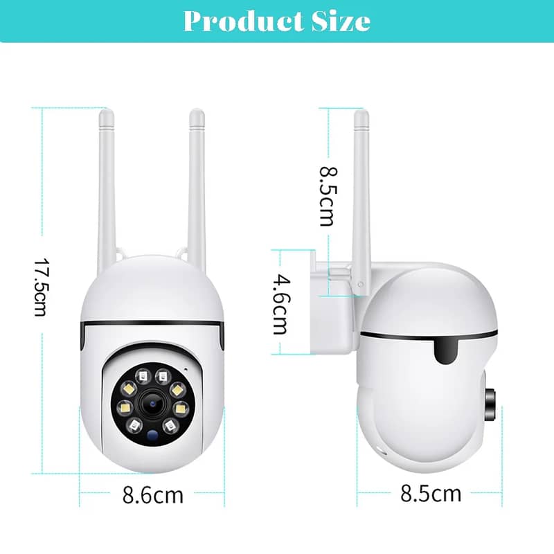 5G Wifi Home Security Camera, IR Night Vision, Motion Detection 1