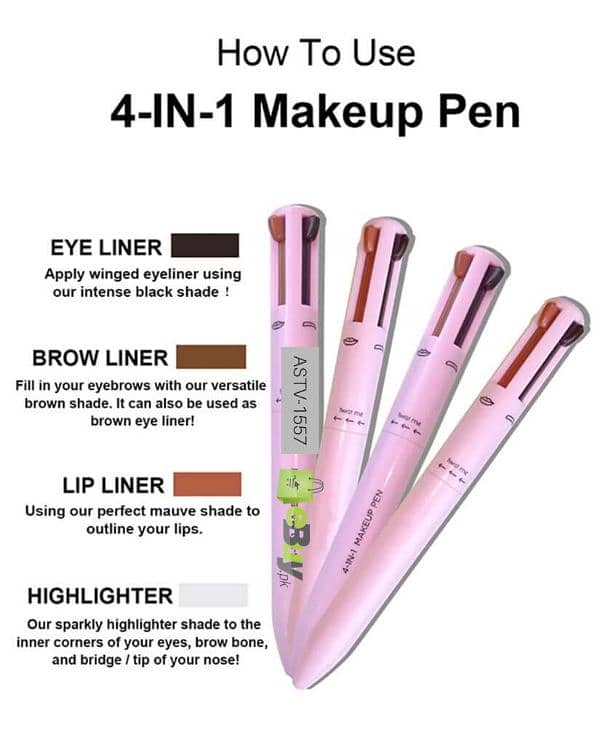 4 In 1 Makeup Pen 1