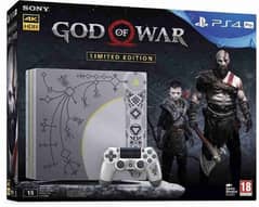 PS-4 Pro 1-TB (Limited Edition) GOD OF WAR