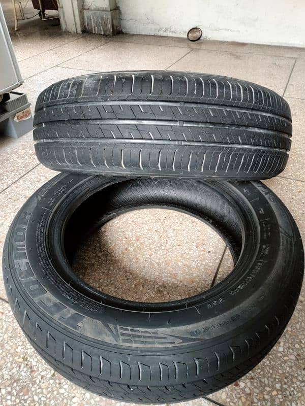 2 Tyres 155-65-13 0