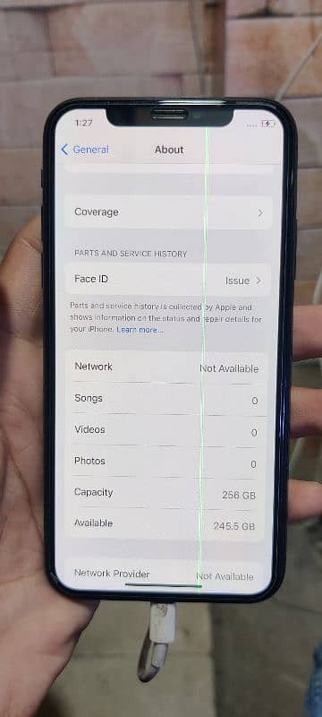 I phone x pta Approved 256gb 0