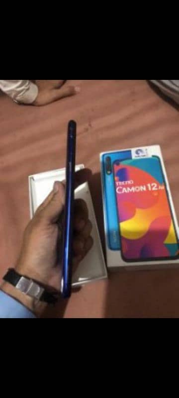 tecno camon 12 air 4 ram 64 gb with box 2