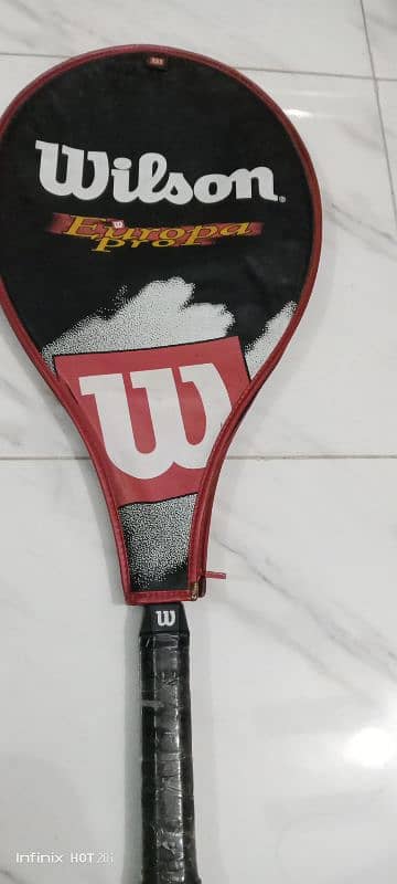 professional Wilson Europa pro series tennis racket 0