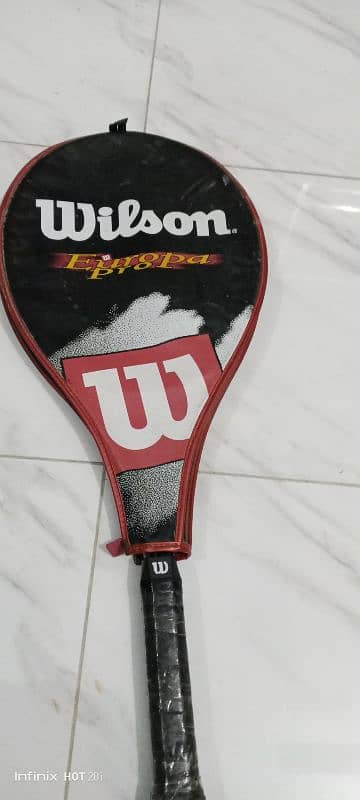 professional Wilson Europa pro series tennis racket 1