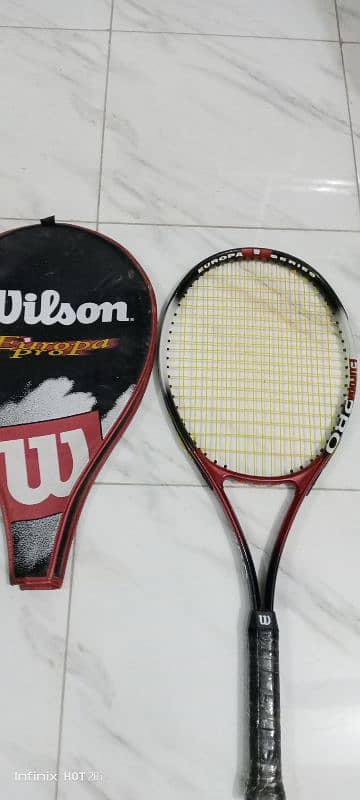 professional Wilson Europa pro series tennis racket 2