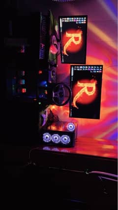 full RGB gaming setup number 03271045786 WhatsApp