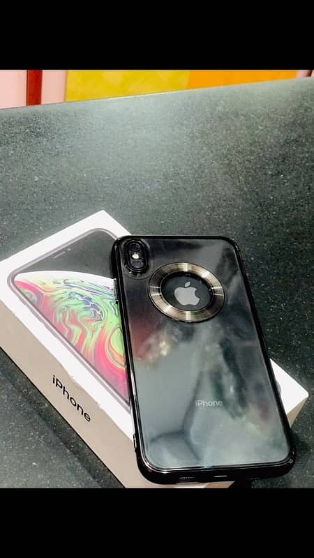 I PHONE X S MAX 256 gb pta approved with box 0