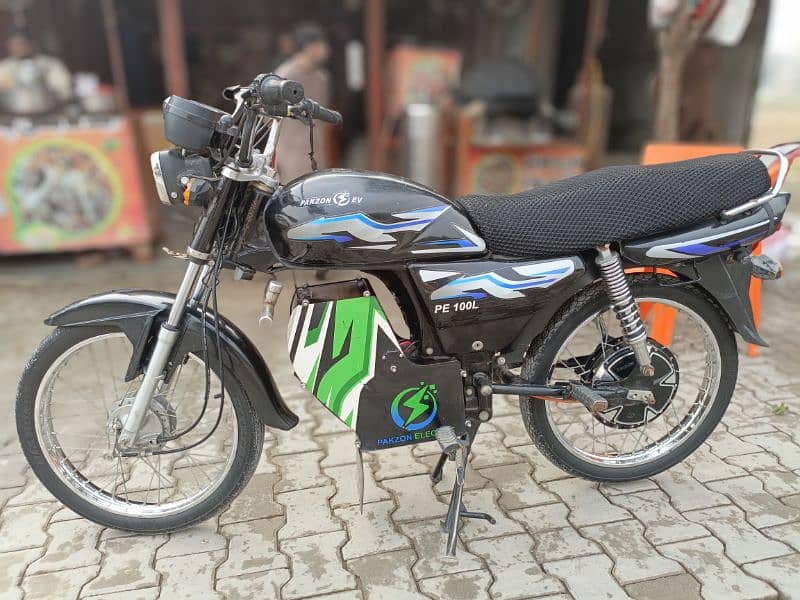 Pak zone Electric Bike 100cc. For sale price 145000.03034718004 0