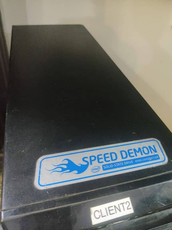 Speed Demon Gaming Casing with fan 1