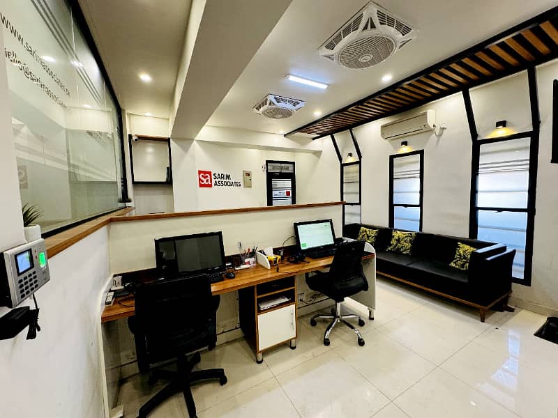 FURNISHED OFFICE FOR SALE IN GULISTAN-E-JAUHAR BLOCK 14. 7