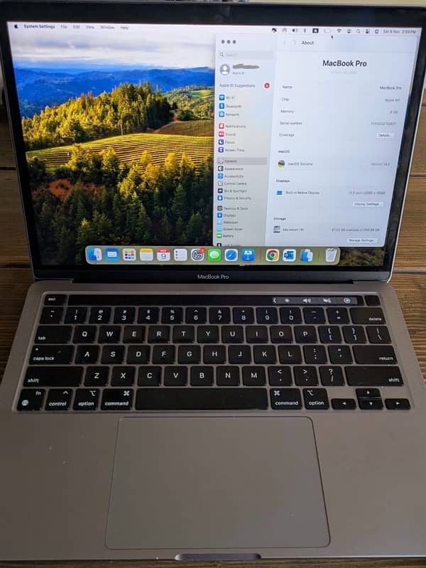 Apple MacBook Pro M1, Space Gray with Touch bar, Like New, 13.3 Inch 6