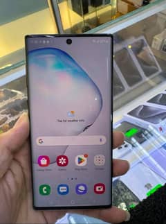 Samsung Note 10 plus 5G call number 03265132106