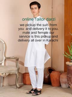 online Tailor darzi pickup and drop included male and female