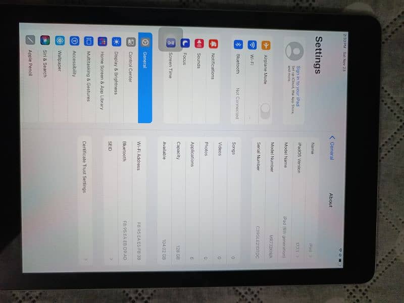 ipad 6th Generation 128GB  (Bypass) 5