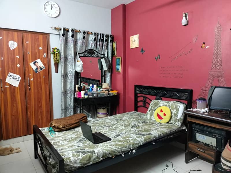 Well Maintained Flat Available For In Bisma Residency at Gulistan e Jauhar Block 13 0