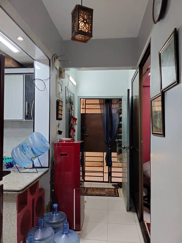 Well Maintained Flat Available For In Bisma Residency at Gulistan e Jauhar Block 13 10