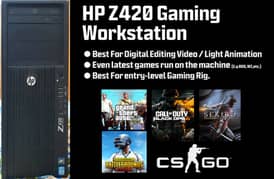 HP Z420 Gaming Converted Workstation | GTX 1060 GPU | 16GB RAM