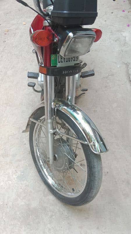 Honda 125 model 19 upgraded 2