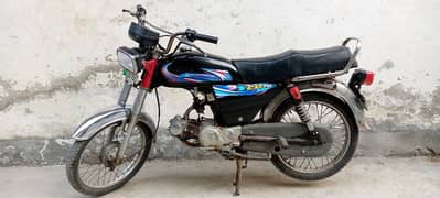 Metro 70cc bike 2011 model registered bike