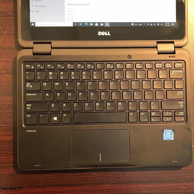 Dell | Latitude 3189 Laptop 4GB Ram 128GB SSD Touch 360 Rotatable 7