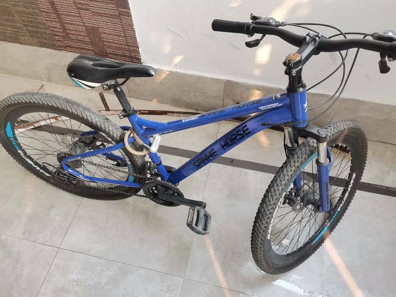 gear bicycle, slightly used 1