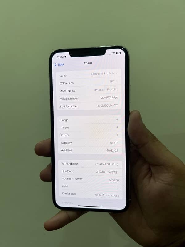 iPhone 11 Pro Max 64gb PTA approved 6