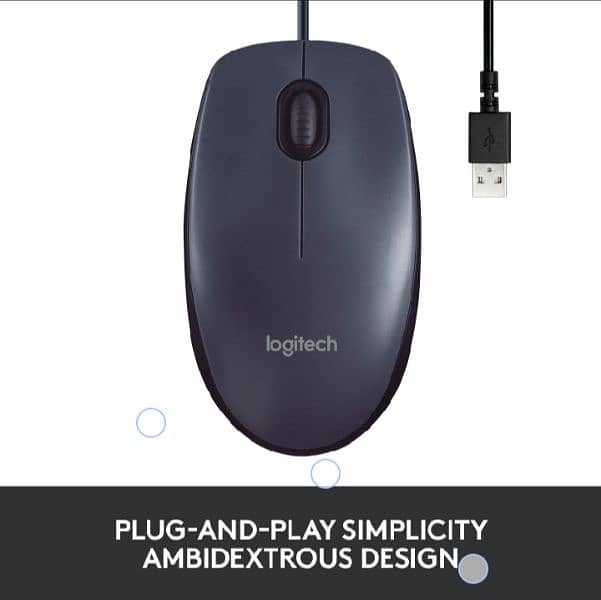 Mouse For Laptop and computer| Logitech 1