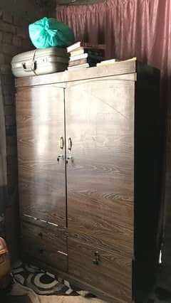 wooden cupboard